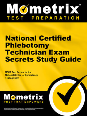 cover image of National Certified Phlebotomy Technician Exam Secrets Study Guide